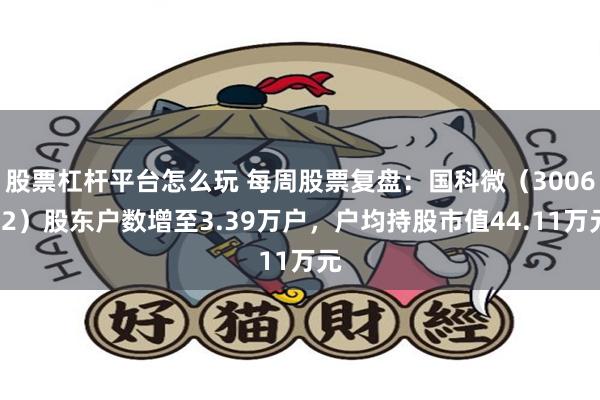 股票杠杆平台怎么玩 每周股票复盘：国科微（300672）股东户数增至3.39万户，户均持股市值44.11万元