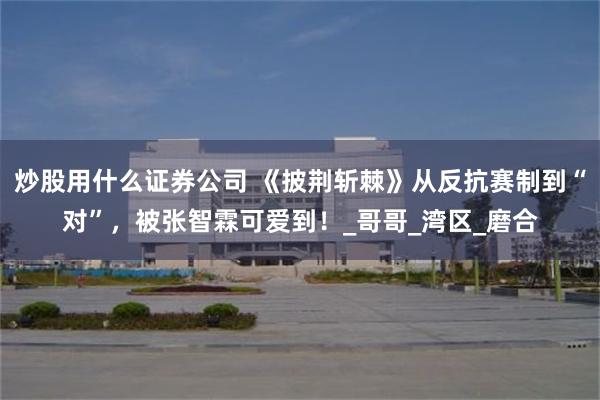 炒股用什么证券公司 《披荆斩棘》从反抗赛制到“对”，被张智霖可爱到！_哥哥_湾区_磨合
