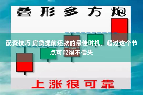 配资技巧 房贷提前还款的最佳时机，超过这个节点可能得不偿失
